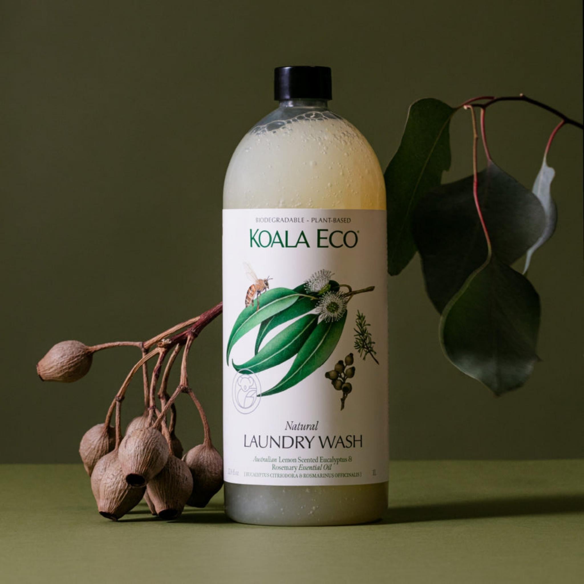 拾米豐瓶×KOALA ECO 夢幻洗衣精 檸檬尤加利&迷迭香 - 雪文洋行